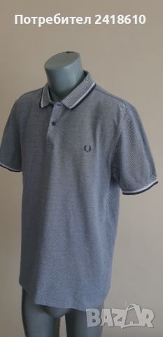 Fred Perry Pique Cotton Mens Size XL НОВО! ОРИГИНАЛ! Мъжка Тениска!, снимка 3 - Тениски - 46307891