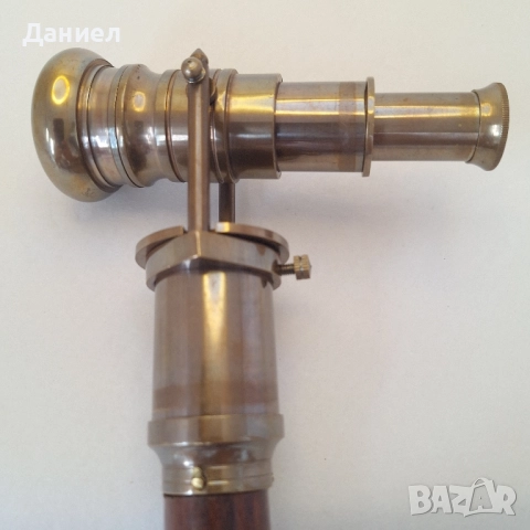 Бастун с дръжка далекоглед, ретро шпионски бастун , снимка 4 - Други ценни предмети - 51546360