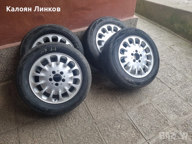 Джанти 16 цола 5×112 мерцедес с гуми