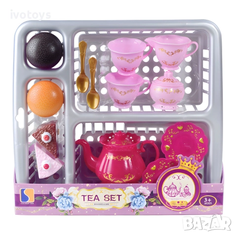 Детски чаен комплект и сушилник - Код 5542
