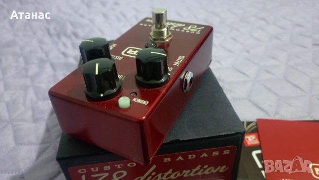 Ефект за китара - MXR Custom Badass '78 Distortion, снимка 7 - Китари - 54282486