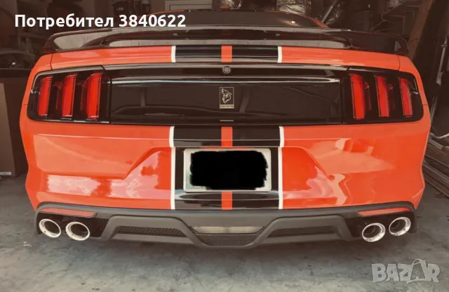 Накрайници за ауспух Ford Mustang GT350, снимка 3 - Части - 47742893