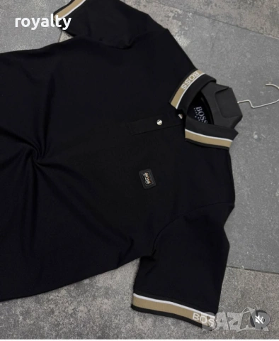 Hugo Boss Нова Черна Мъжка Тениска Хюго Бос , снимка 2 - Тениски - 53900187