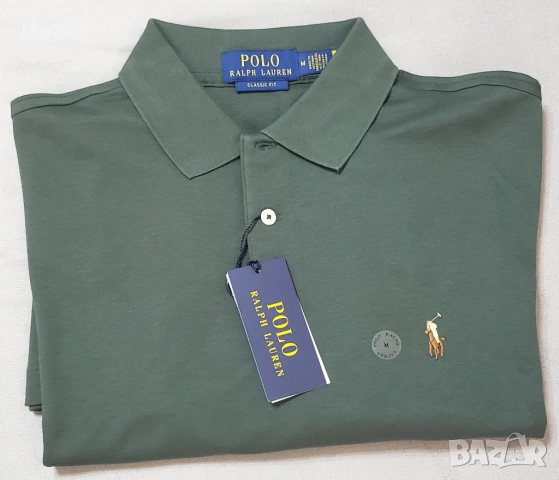 Нова оригинална фланелка Polo Ralph Lauren classic fit - размер XL, L, M - 100% памук
