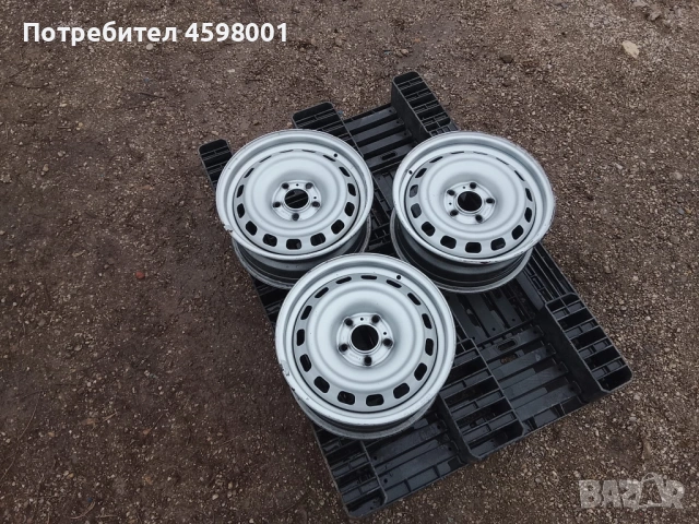 3бр.Оригинални джанти 15цола 5x108 за Berlingo,Partner,Combo,Doblo,Proace, снимка 3 - Гуми и джанти - 53030952