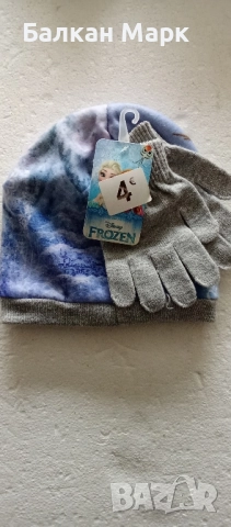 🧤🎀 Оригинални зимни детски комплекти Disney Frozen и Paw Patrol – шапка + ръкавици 🎀🧤, снимка 11 - Шапки, шалове и ръкавици - 52087430
