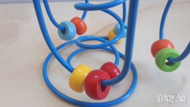 Метална играчка с пръстени за малки деца, снимка 6 - Образователни игри - 45761121
