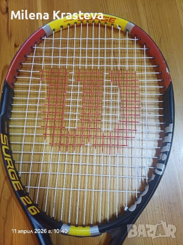 Wilson hyper surge 26 carbon, снимка 2 - Тенис - 54163370