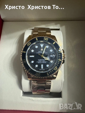 Promotion!!!Original box!!!Луксозен мъжки часовник Rolex Submariner 