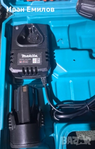 Винтоверт Makita 24 v 6.0 A две батерии, снимка 7 - Винтоверти - 53342782