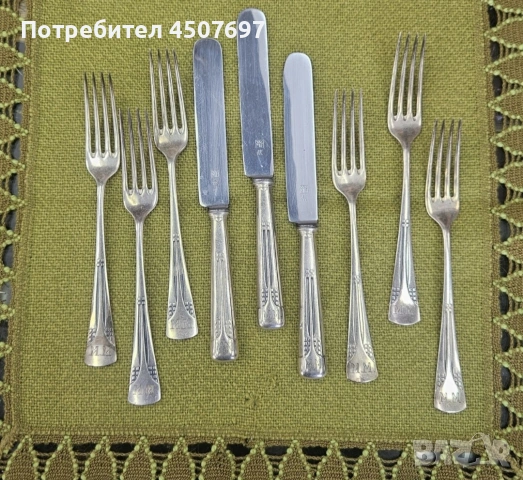 посребрени брибори за храневе WMF art Nouveau., снимка 11 - Прибори за хранене, готвене и сервиране - 53154817