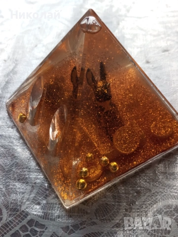 Пирамида , поставка за химикалки, снимка 7 - Антикварни и старинни предмети - 54182259