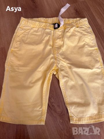 Жълти къси панталонки , снимка 4 - Къси панталони и бермуди - 45996822