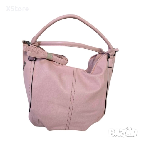 Стилна и просторна дамска чанта тип "торба", снимка 2 - Чанти - 52584738