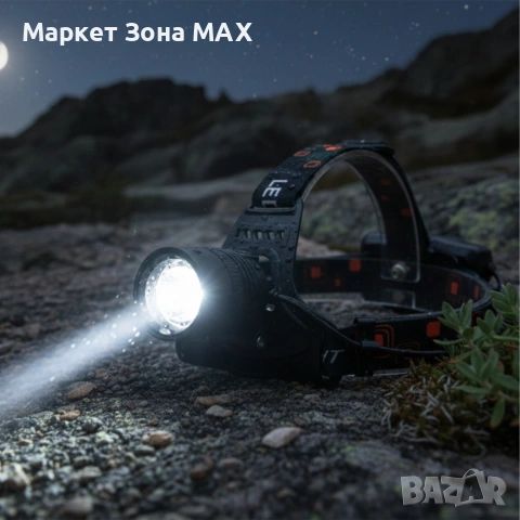 Мощен челник BL-T80-P50 - ZOOM и лесно USB зареждане