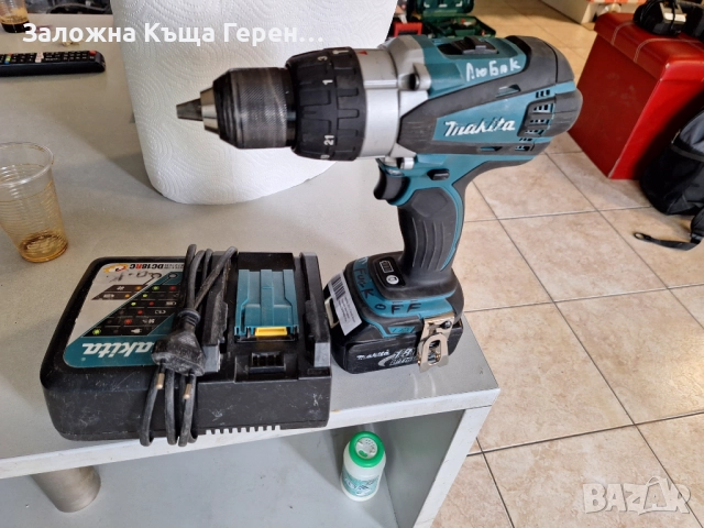 Удaрен винтоверт Makita DHP458