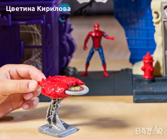 Спайдърмен - Venom Versus: Игрален комплект „Град на паяжините“, снимка 7 - Други - 53940259