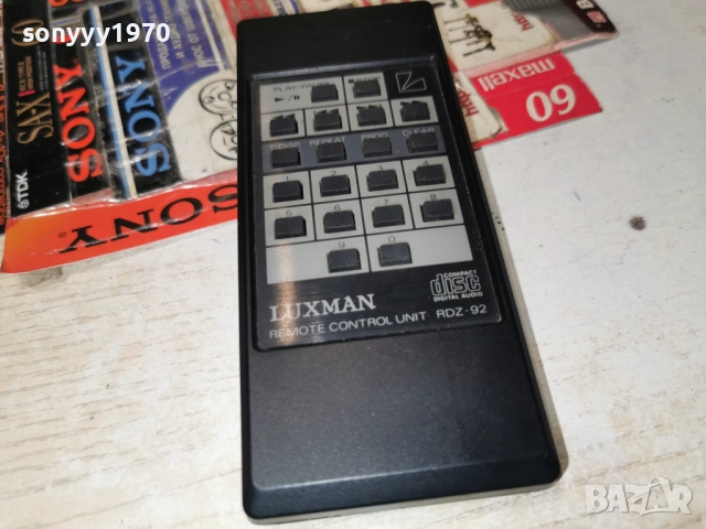 LUXMAN RDZ-92 REMOTE CONTROL-ВНОС SWISS 2212251810, снимка 5 - Ресийвъри, усилватели, смесителни пултове - 52877034