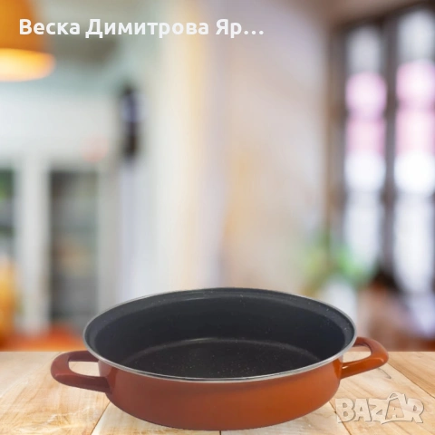 Тава Rosberg, различни размери, оранжева/въгл.стомана с незалеп.покр., снимка 2 - Съдове за готвене - 53077120