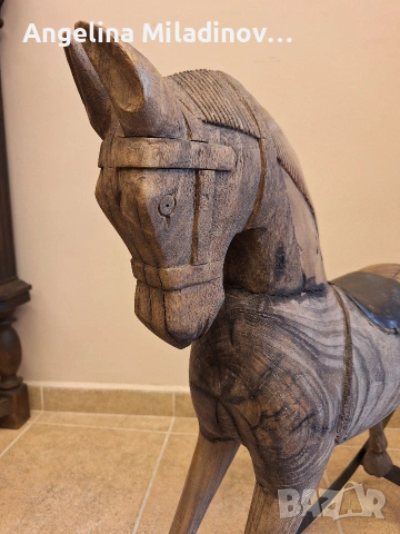 УНИКАТ! Ръчно изработено конче Lene Bjerre , снимка 3 - Декорация за дома - 54236738