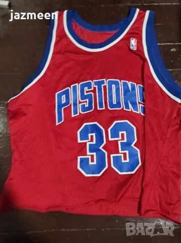 Потник за баскетбол Detroit Pistons, размер S