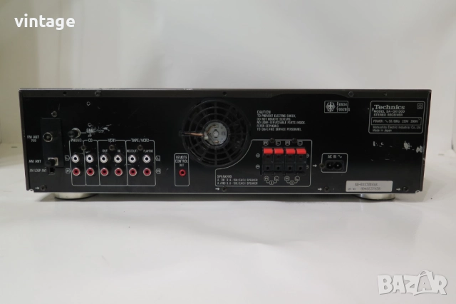 Technics SA-GX130D, снимка 6 - Ресийвъри, усилватели, смесителни пултове - 51574258