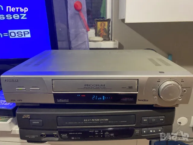 VHS Toshiba v829f, снимка 1 - Плейъри, домашно кино, прожектори - 47109723