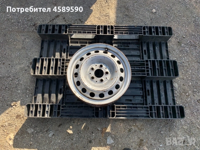 1бр.Оригинална железнa джантa 16цола 5x112 за Mercedes Vito(2004-2021)