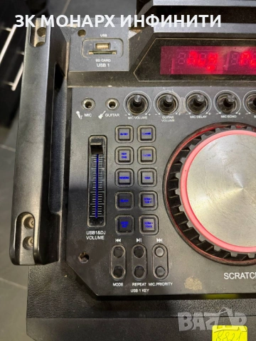 Аудио система AKAI/DJ-222/ 80W, снимка 11 - Аудиосистеми - 54168754