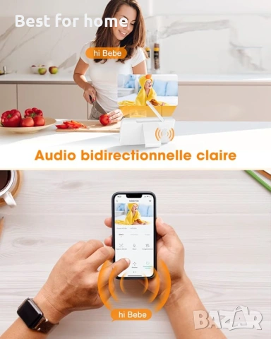 WOUWON Бебефон камера с много функции , снимка 5 - Бебефони - 53735111