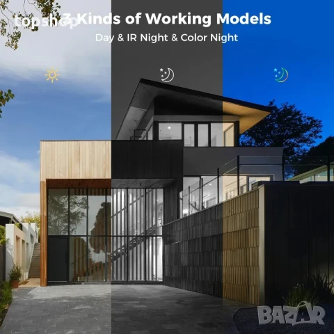 Нова, тествана система за видеонаблюдение Hiseeu 4бр. 5MP PTZ камери, 10'' монитор, 10CH NVR с 1TB.., снимка 3 - Комплекти за видеонаблюдение - 50502572