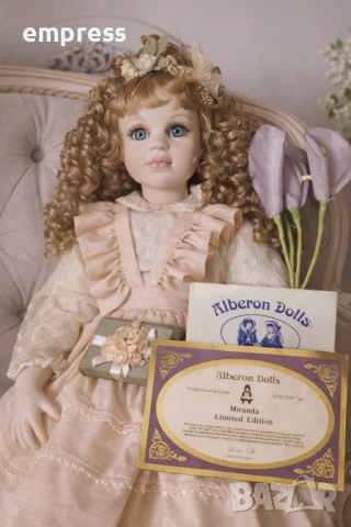 Порцеланова кукла Alberon Miranda 