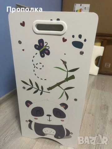 Детска етажерка “Панда” за книжки и играчки, снимка 2 - Етажерки - 53803043