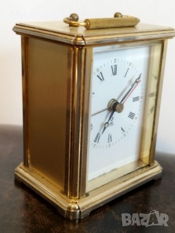 Стар френски будилник, настолен часовник, снимка 5 - Колекции - 46400247