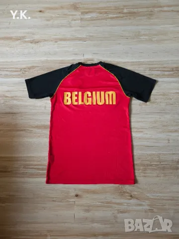 Оригинална мъжка тениска Burrda Sport x Belgium National Football Team / Season 12 (Training), снимка 3 - Тениски - 47227341