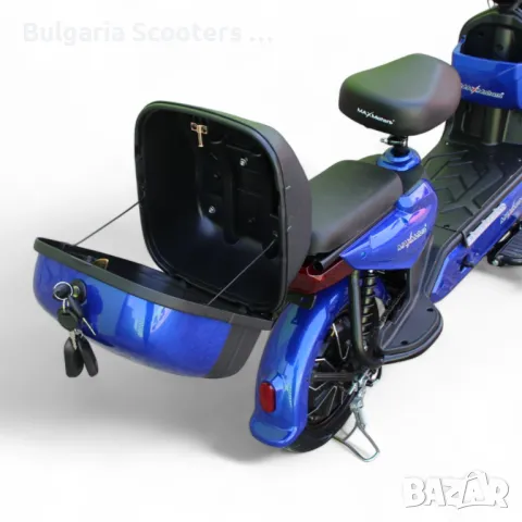 Електрически мотопед MaxMotors EBZ 14 500W/48V/12Ah, снимка 6 - Мотоциклети и мототехника - 50015445
