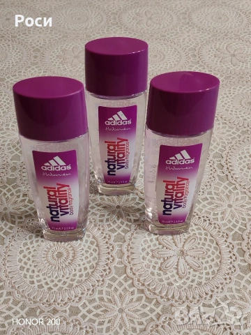 Дезодорант спрей за жени ADIDAS 75мл, снимка 3 - Дезодоранти - 53063553