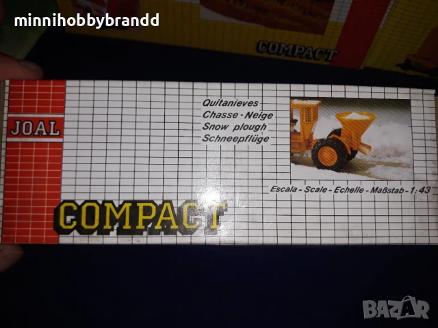 Валяк Ескаватор Трактор Фадрома снегорин Joal Comoact Made in Spain , снимка 13 - Колекции - 50919180