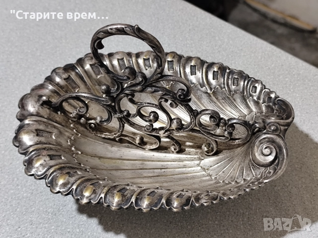 Антикварен Посребрен Лъжичник WMF, снимка 9 - Антикварни и старинни предмети - 52347519