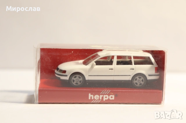 HERPA H0 1/87 VW PASSAT КОЛИЧКА КАМИОН МОДЕЛ, снимка 2 - Колекции - 53201280