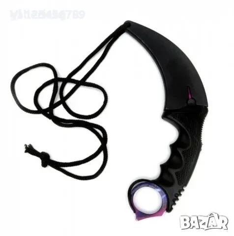 Карамбит Многоцветно острие, нож, снимка 2 - Ножове - 52293227