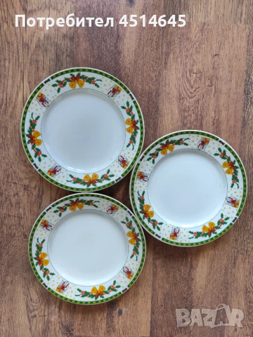 Коледни чинии 3 броя 