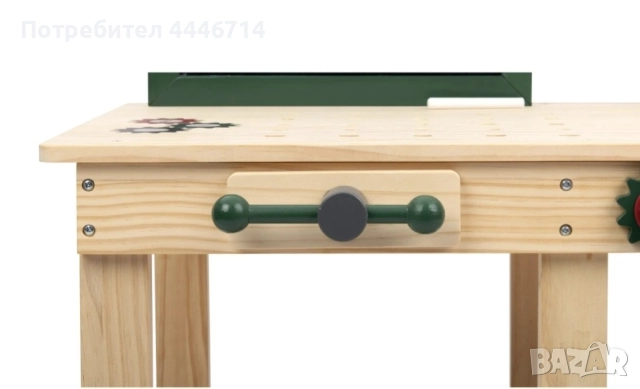 Детска дървена градинска работна маса Parkside , 69 части, снимка 8 - Образователни игри - 51605266