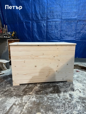 Ракла,сандък изцяло от масив,чам, снимка 3 - Ракли - 52775141