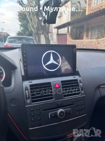 9" Мултимедия Mercedes W204 C-Class Мерцедес Android 13 Навигация, снимка 3 - Аксесоари и консумативи - 45760357