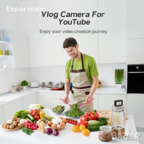 Surfola SF230 Подводна екшън камера 4K 30fps, до 40 метра дълбочина, 20MP, WiFi EIS камера , снимка 4 - Камери - 50812918