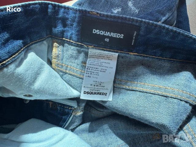 Dsquared2 Оригинални Мъжки Дънки, снимка 5 - Дънки - 49582771