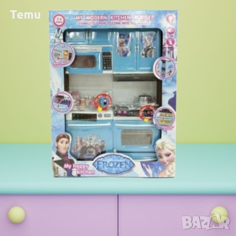 Детси кухненски комплект за кукли 30 см, снимка 2 - Кукли - 45767594