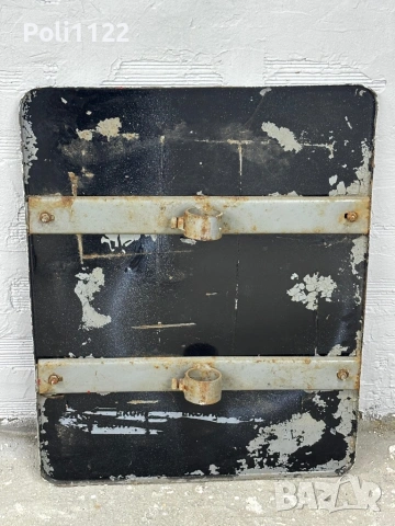 Голяма емайлирана табела, снимка 3 - Антикварни и старинни предмети - 53391195