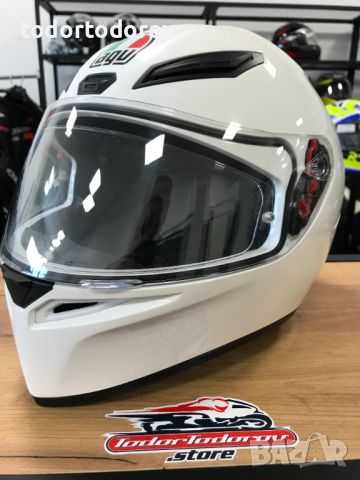 ТОП ЦЕНА Мото Каска за мотор AGV K1 SOLID ,XL 61-62см, добро състояние, снимка 1 - Аксесоари и консумативи - 46073225